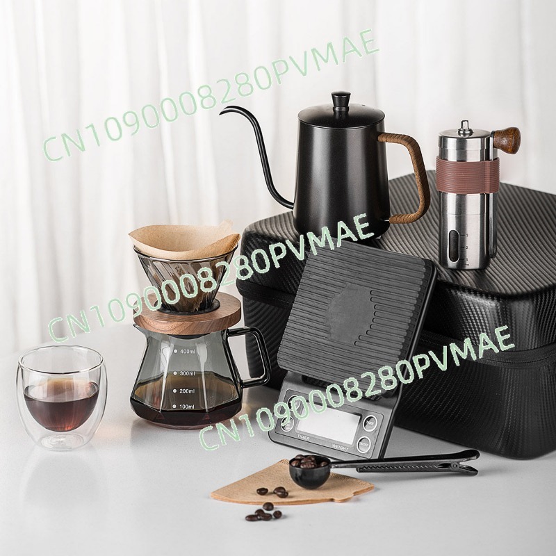 Coffee Equipment Pour Over - Conjunto de café para preparo manual,