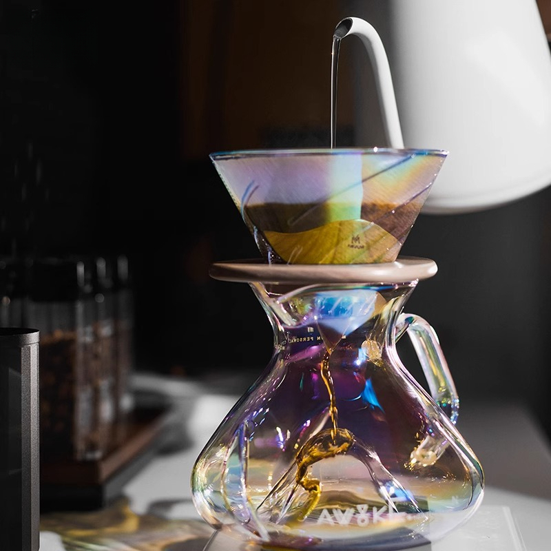Coffee Equipment Pour Over - Cafeteira Pour Over de Vidro com