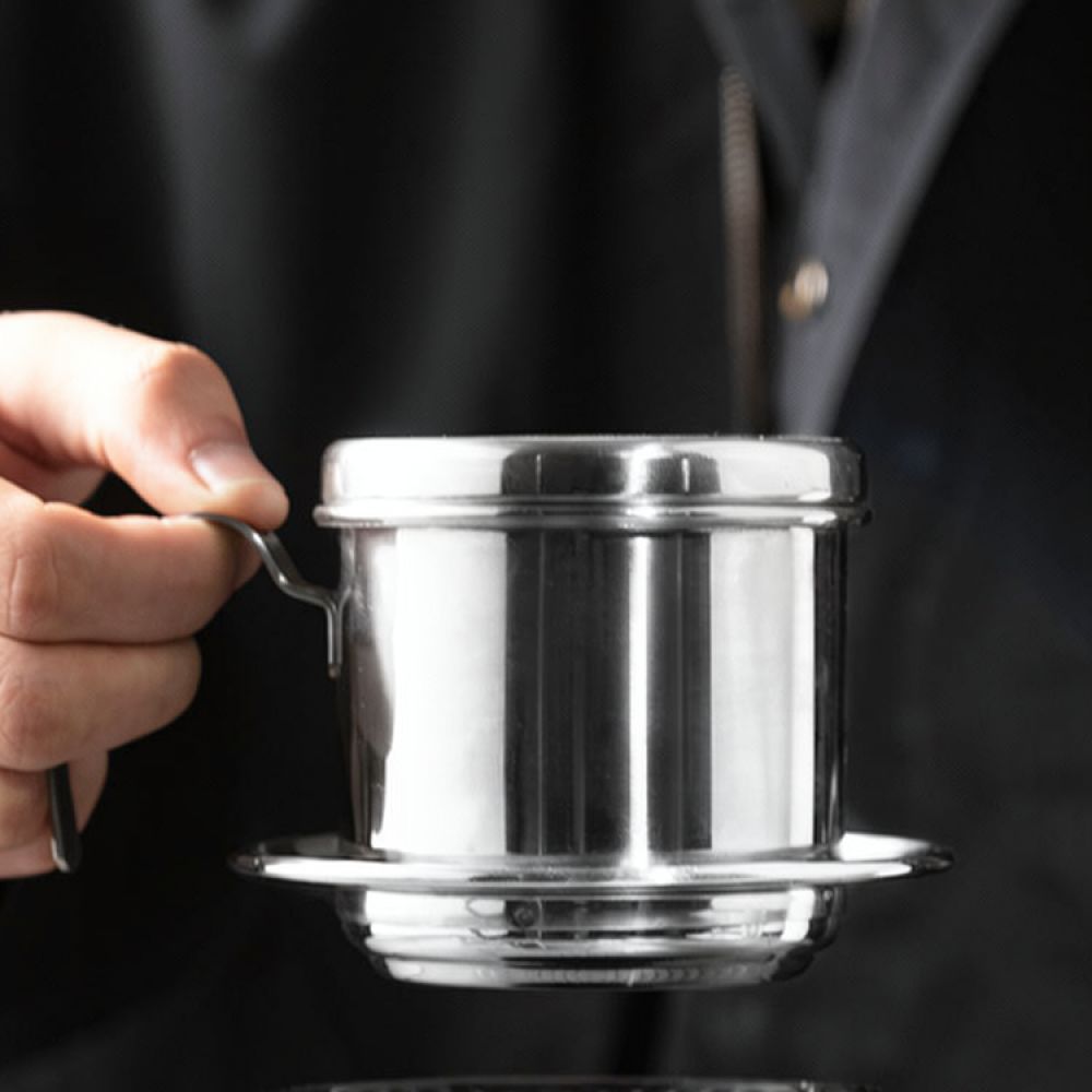 Coffee Equipment Pour Over - Filtro de café vietnamita em aço