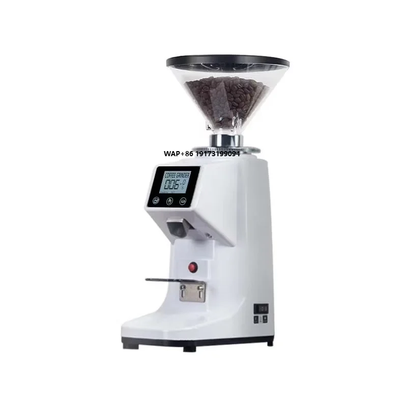 Coffee Grinder Burr Flat - Moedor de Café Automático Comercial de