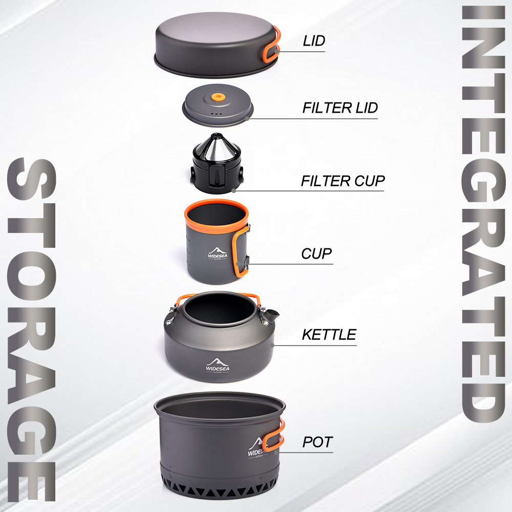 Conjunto de Utensílios de Mesa - Coffee Equipment For Camping avaliação e preço