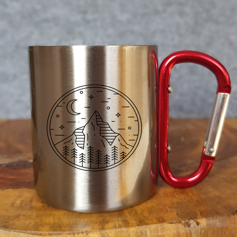 Caneca de camping em aço inoxi - Coffee Equipment For Camping avaliação e preço