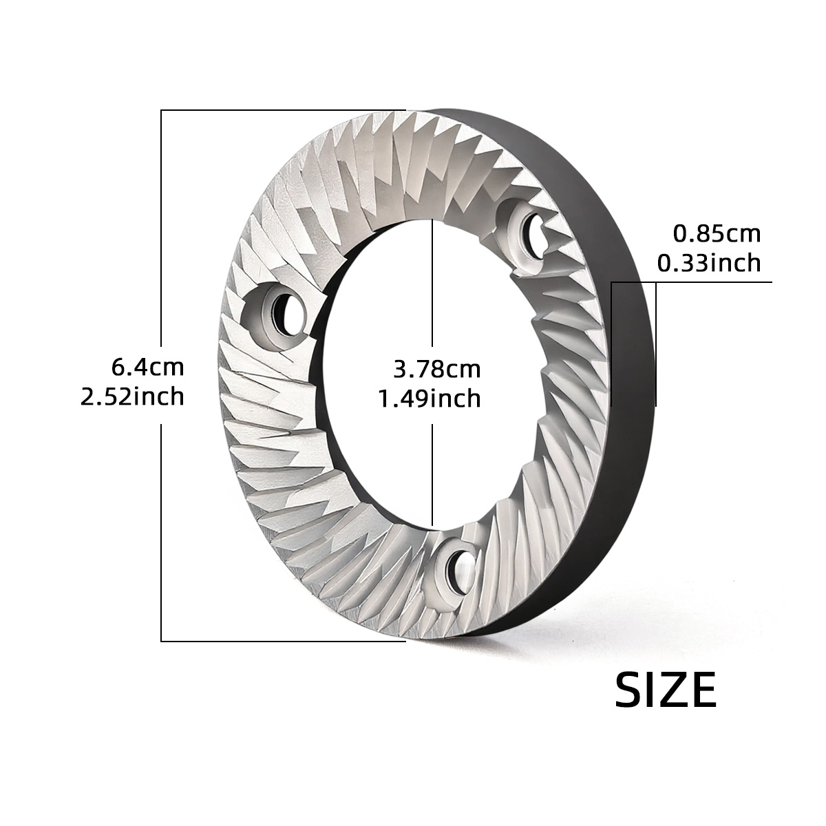 2 Peças de Rebarbas Planas de  - Coffee Grinder Burr Flat avaliação e preço