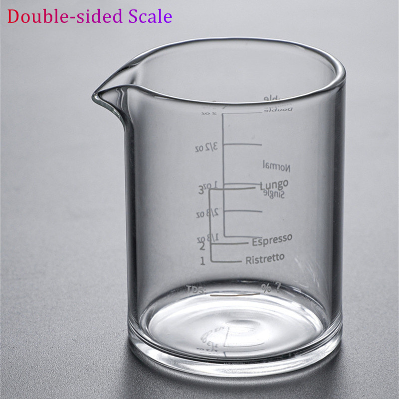 Copo Medidor de 100ml/3.38oz p - Espresso Shot Glass avaliação e preço
